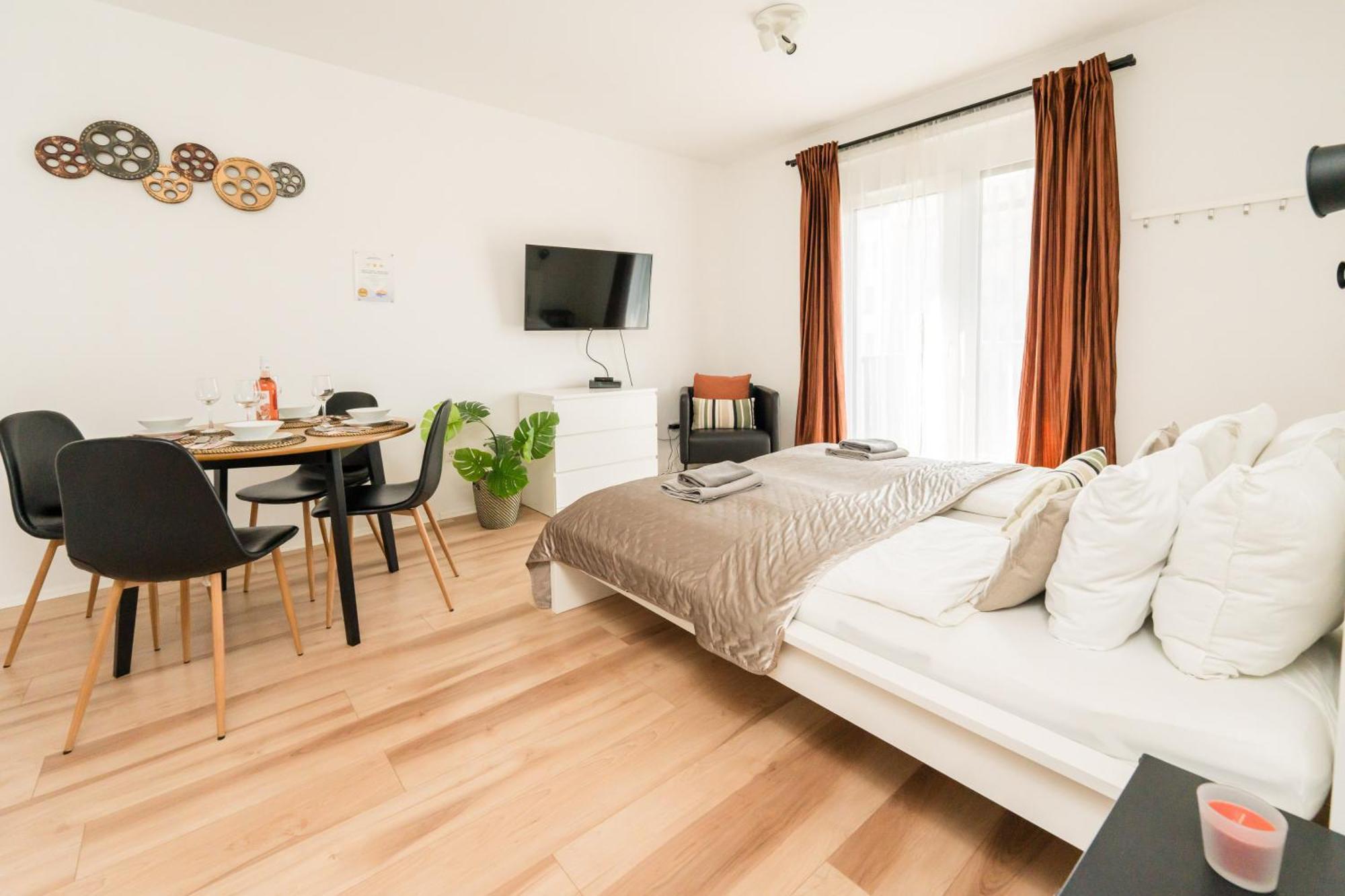 Brand New Modern Apartment-2 Rooms-Balcony-Garage Budapest Bagian luar foto